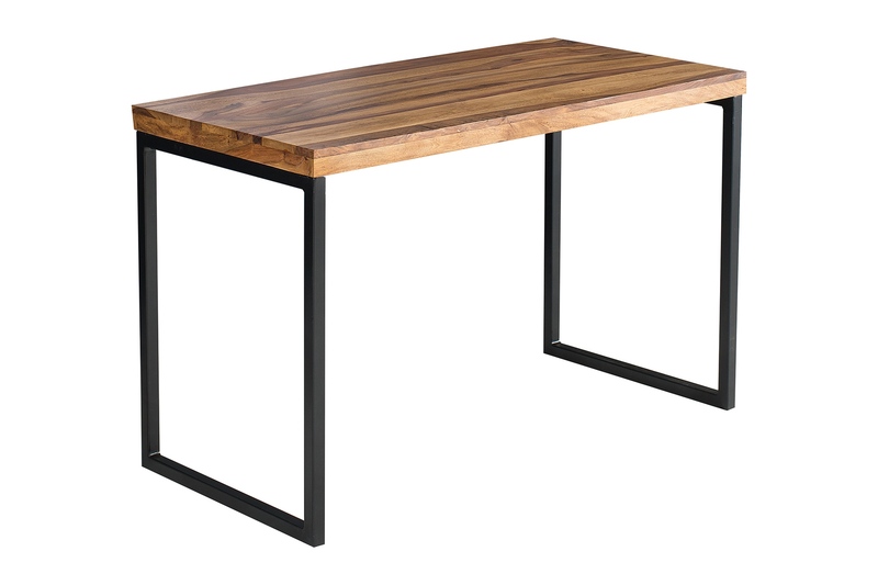 Biurko industrialne - typu Loft                         
lite drewno egzotyczne                          
palisander - SHEESHAM